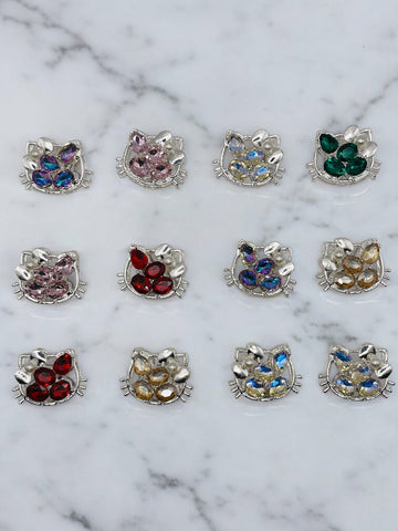 Rhinestone Cat Head!