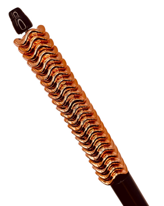 Rose Gold Wavy Spacer Beads – Fits Beadable Pens