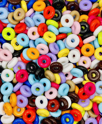 Colorful Donut Spacer Beads – Fits Beadable Pens