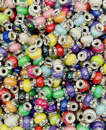 Rhinestone Spacer Beads