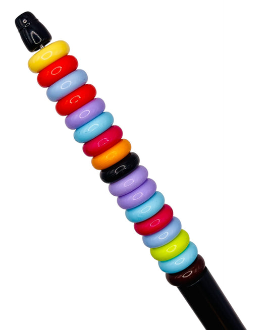 Colorful Donut Spacer Beads – Fits Beadable Pens