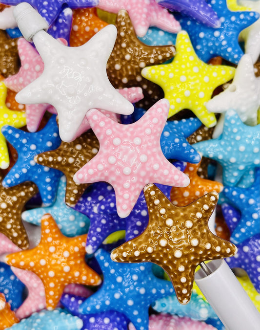Ocean Sparkle Starfish Beads