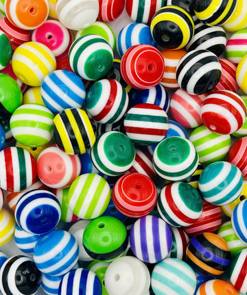 Striped Lollipop Beads