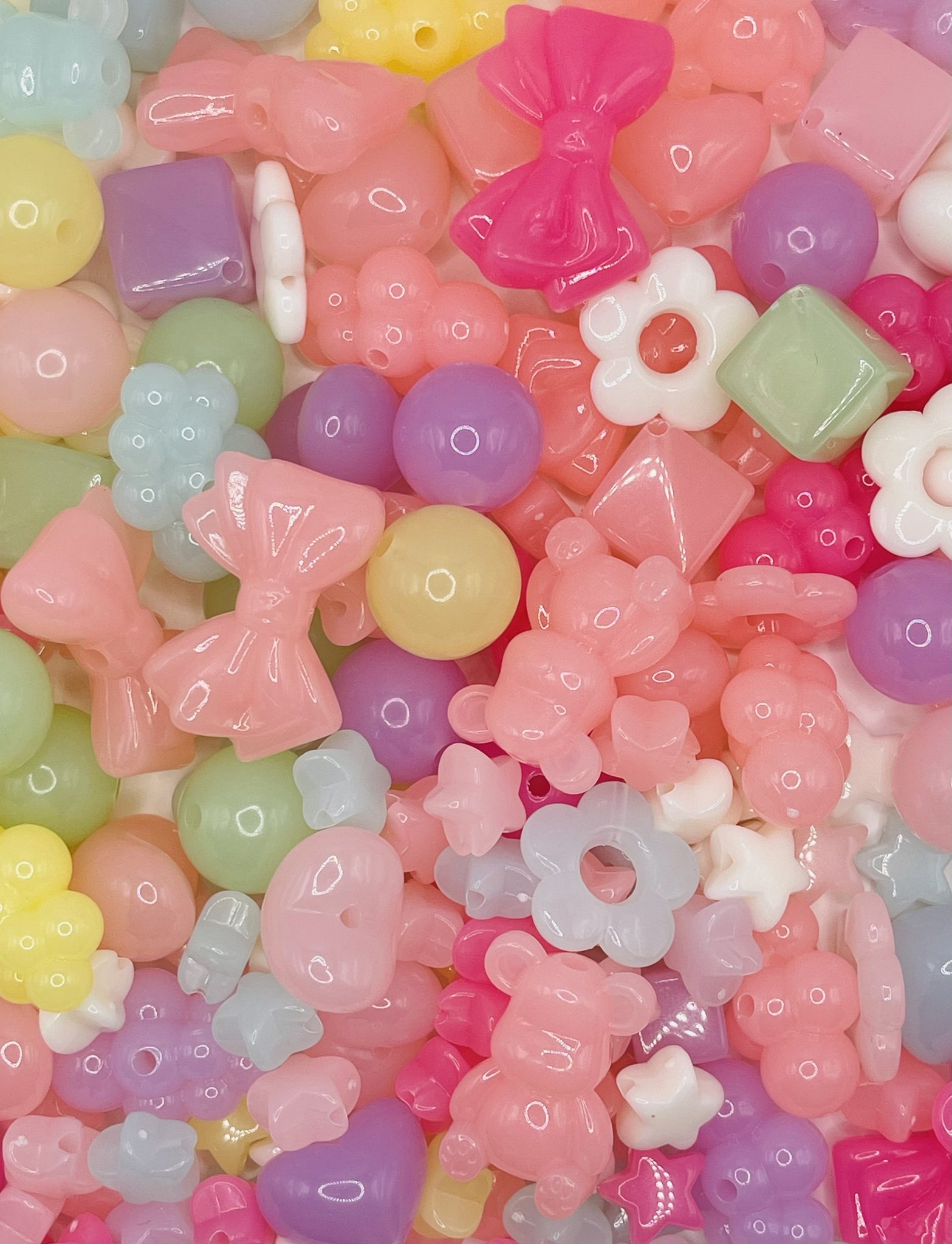 Jelly Acrylic Beads