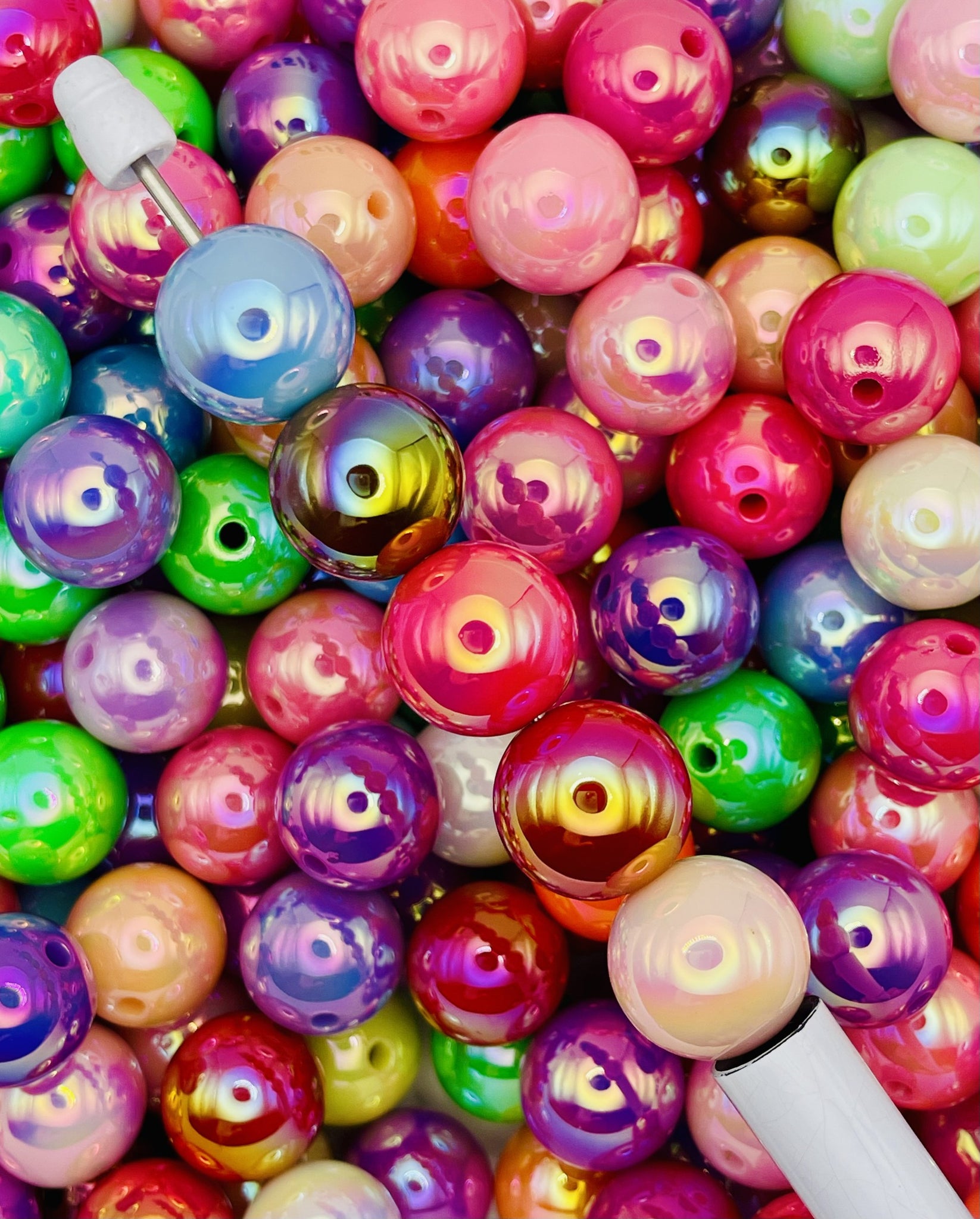 UV Bubblegum Beads