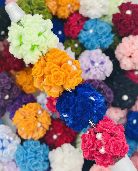 Elegant Rose & Bow Beads