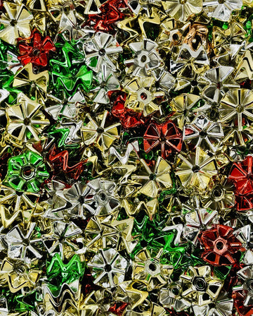 Metallic ZigZag Spacer Beads