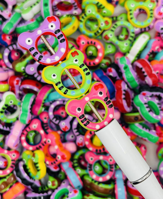 Animal Face Beads - Fun Acrylic Animal-Shaped Beads for Jewelry & Crafts