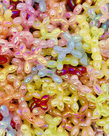 Iridescent Balloon Dog Beads – Whimsical Fun for Crafting
