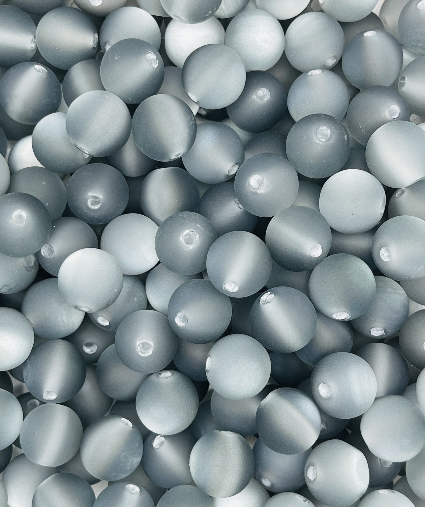 Create Your Own Frosted Cat Eye Bead Mix – Custom Color Combo!