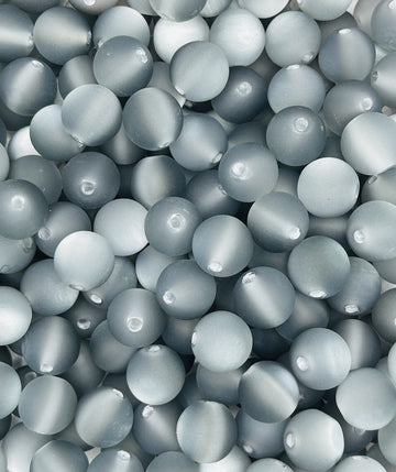Create Your Own Frosted Cat Eye Bead Mix – Custom Color Combo!