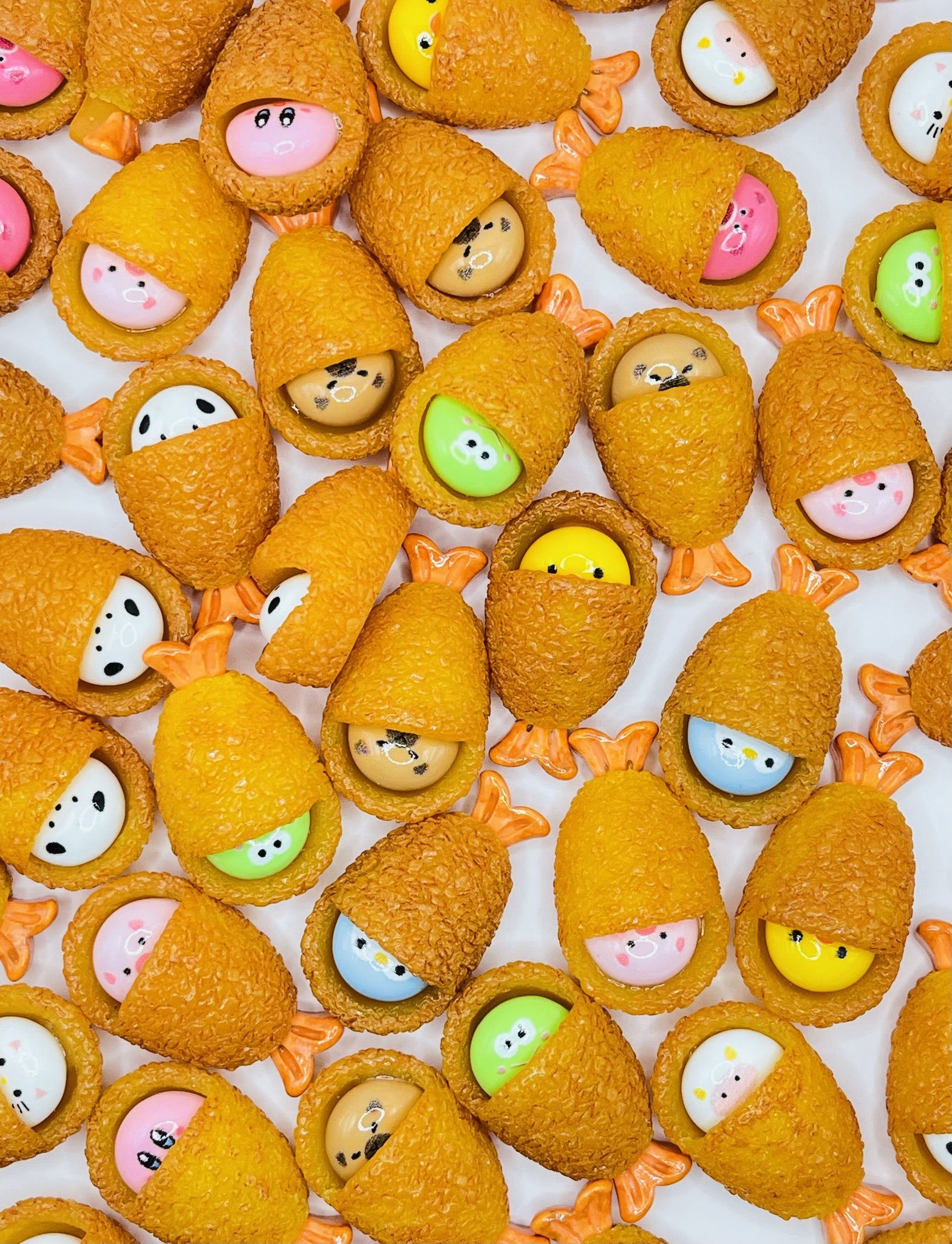 Playful Fried Shrimp Charms!