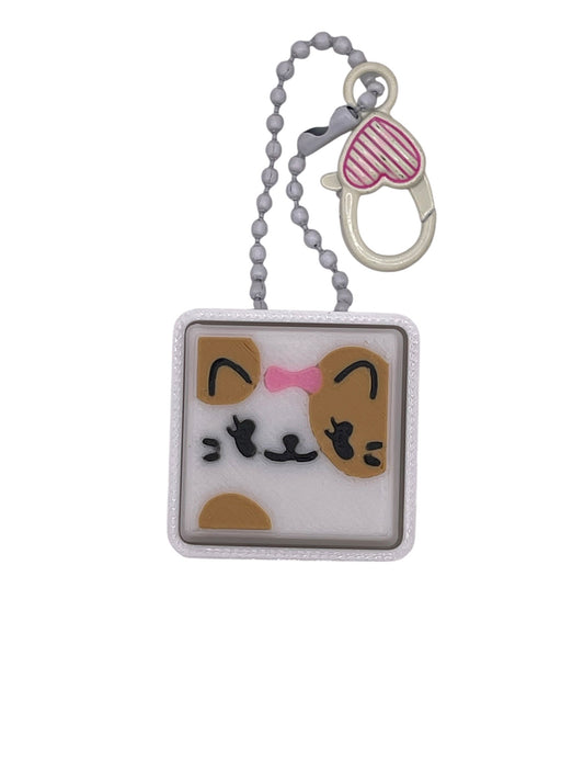 3D Printed Animal Clicker Keychain | Cute Sensory Fidget Toy | Pocket Clicker Stress Relief