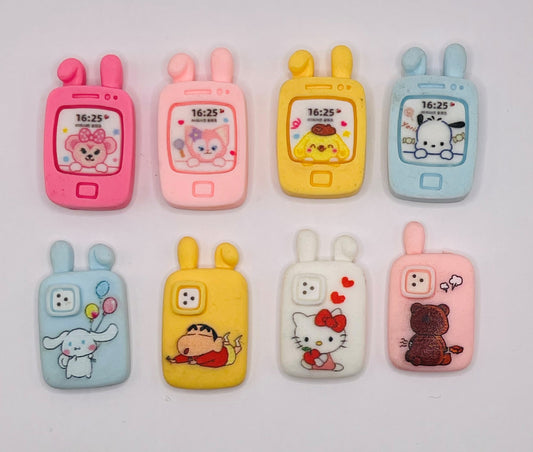 Colorful Animal Kawaii Phone Charms - 30 Pcs