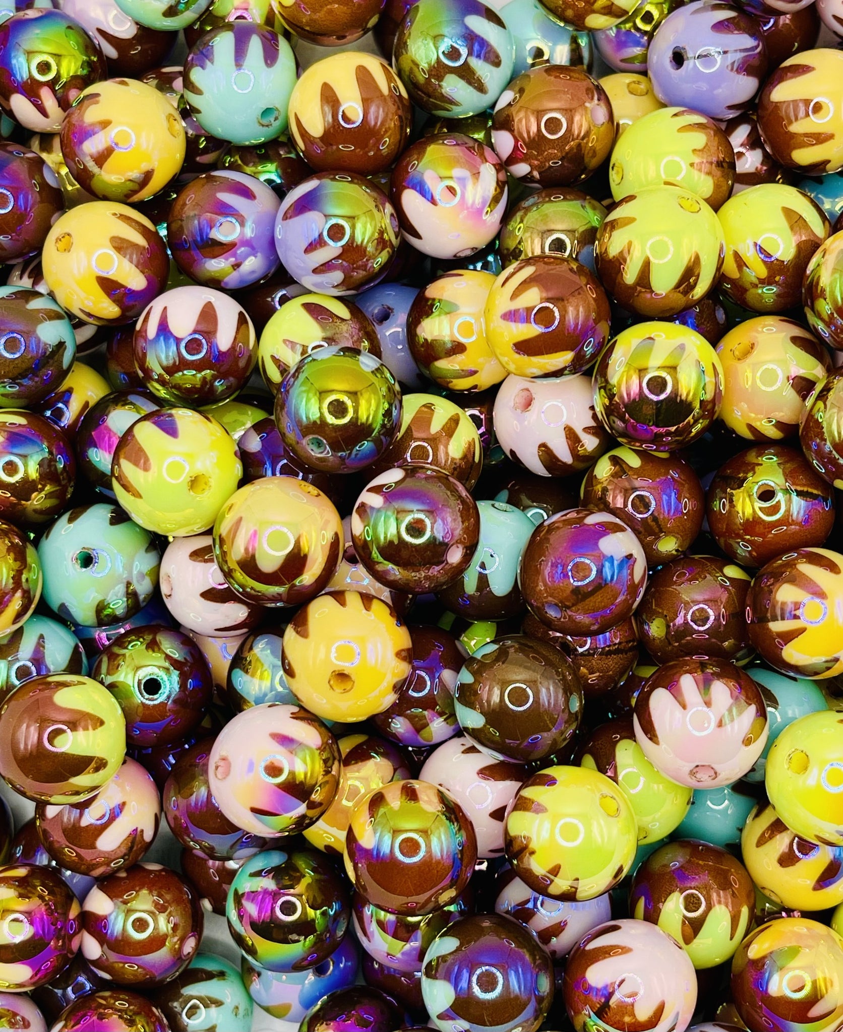 Chocolate Drizzle Bead Mix