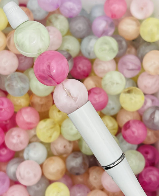 Cloudy Pastel Bead Mix