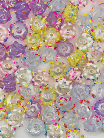 Hand-Painted Confetti Sprinkle Bead Mix