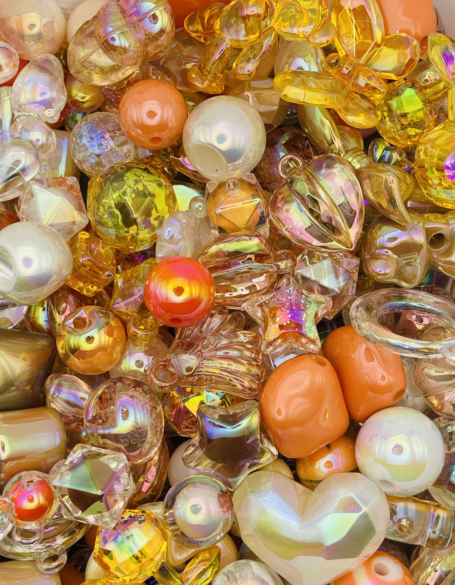 Mixed Acrylic Beads Set