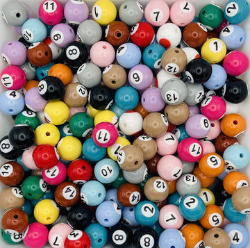 Numbered Bingo Beads Collection