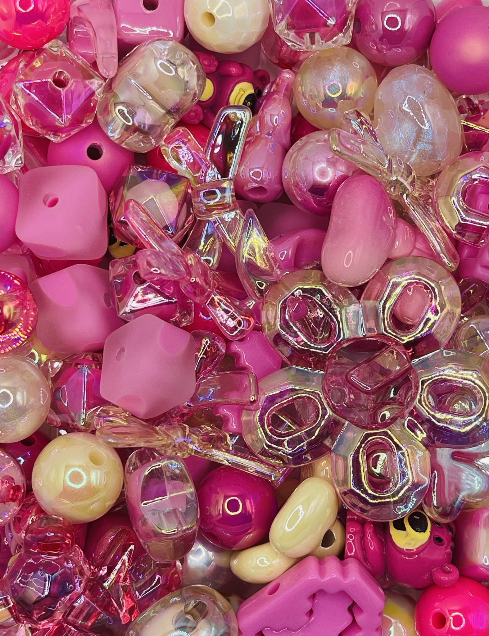 Pink Bead Mix