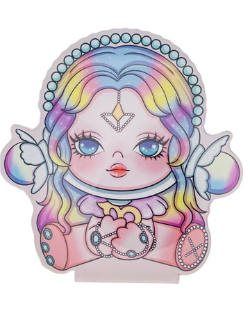 Pretty Pearl Girl" Compact Mirror