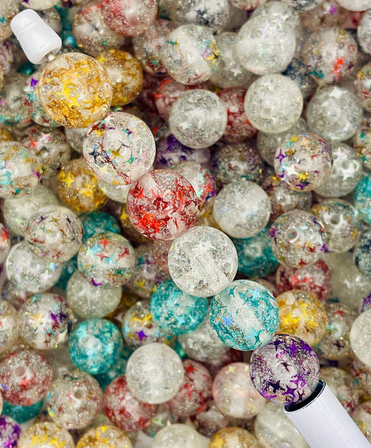 Star Glitter Beads!